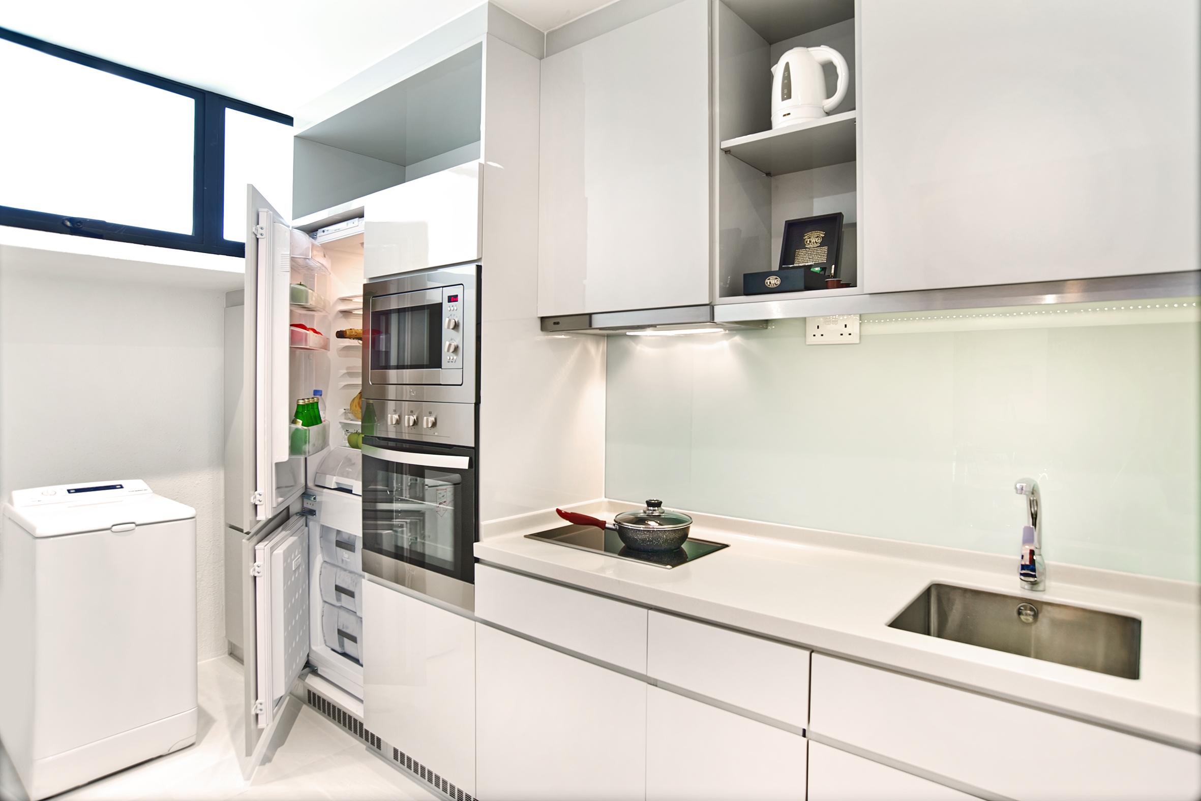 Goodwood Park Hotel Singapura Exterior foto A typical kitchen in a serviced apartment