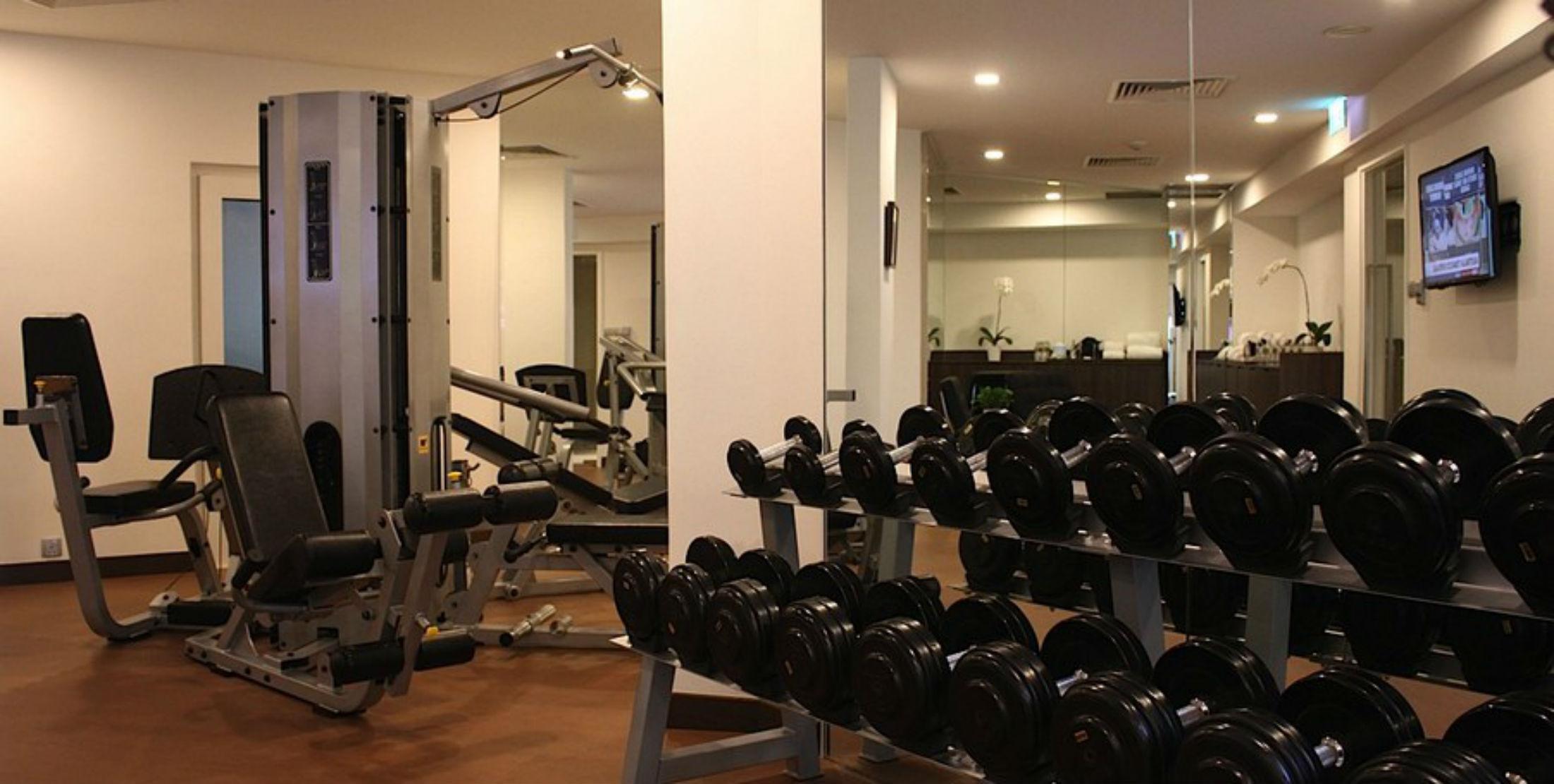 Goodwood Park Hotel Singapura Exterior foto The gym at the hotel